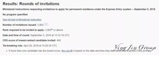 加拿大EE快速通道本次邀请人数减少到3500人