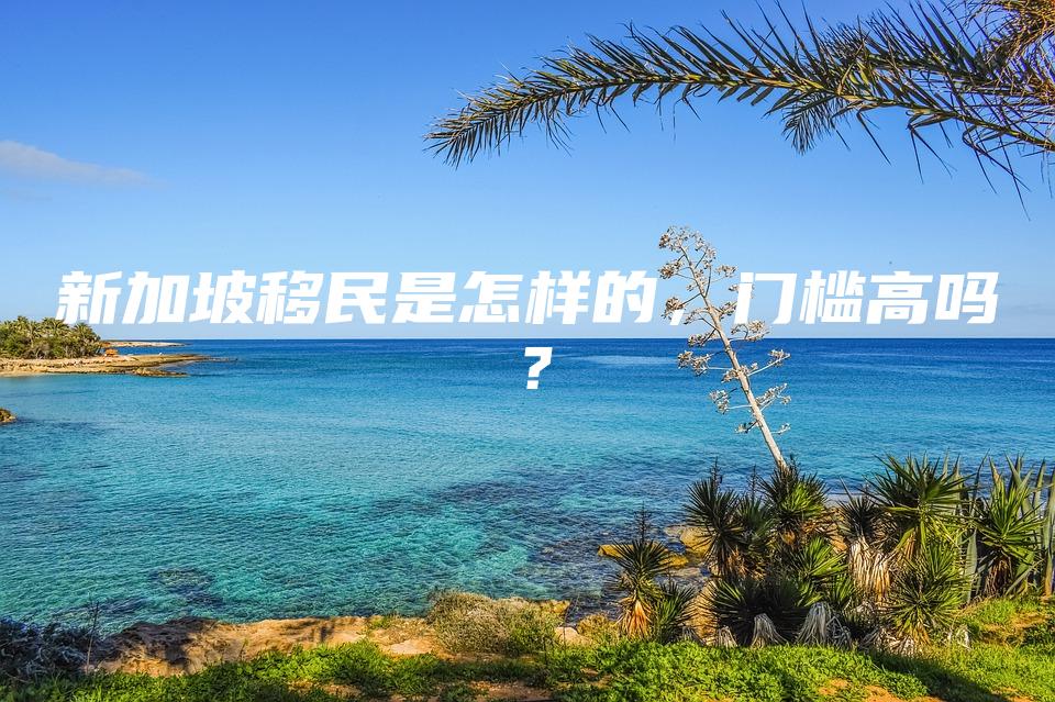 新加坡移民是怎样的，门槛高吗？