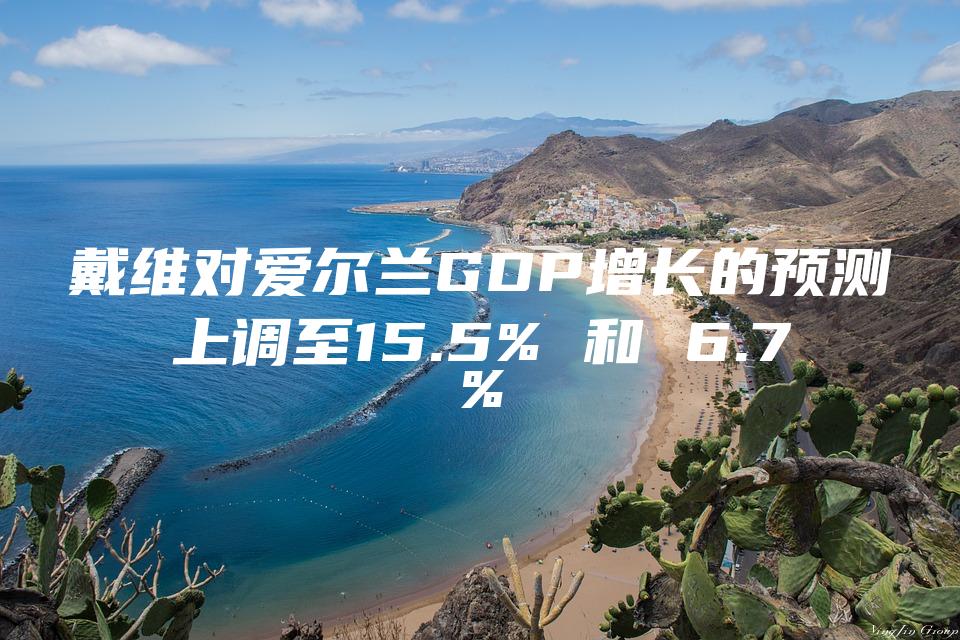 戴维对爱尔兰GDP增长的预测上调至15.5% 和 6.7%