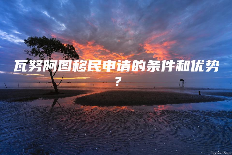 瓦努阿图移民申请的条件和优势？