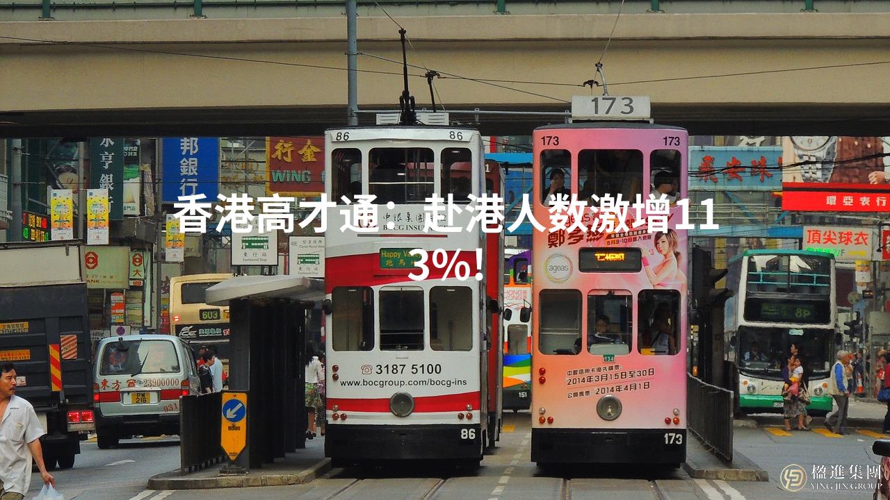 香港高才通：赴港人数激增113%!