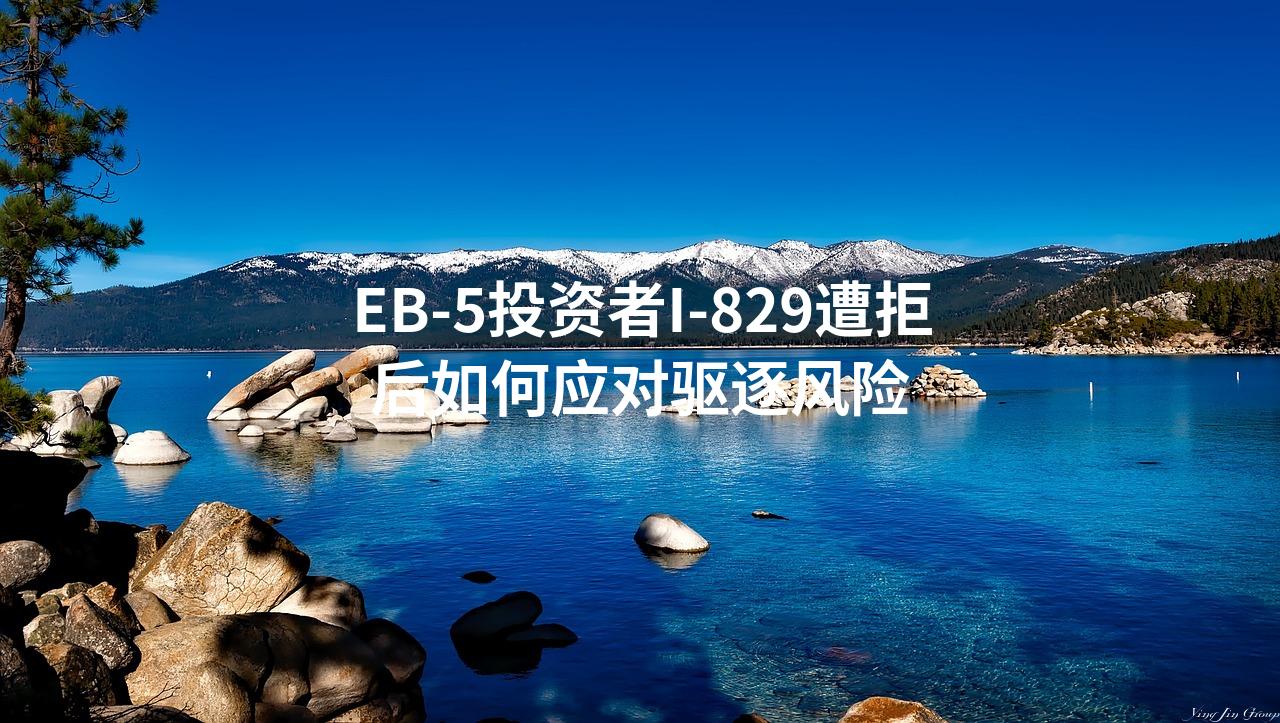 EB-5投资者I-829遭拒后如何应对驱逐风险